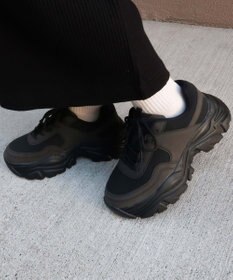 WEGO 配色厚底スニーカー