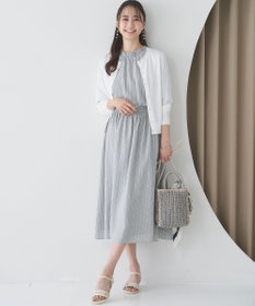 ANY SIS 【23.0~24.5cm】リネン調ベルトプチウエッジ サンダル