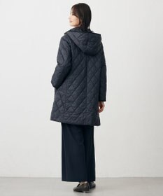J.PRESS LADIES S 【WEB限定カラーあり・2way】コンパクトタフタキルティング  フーデッド コート