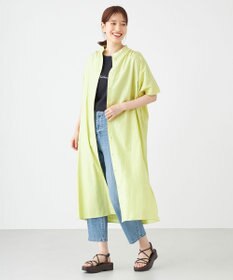 SHARE PARK LADIES フレンチスリーブガウンワンピース