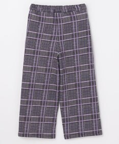 ANY KIDS レースアップ 裏シャギーワイドパンツ