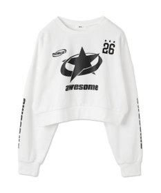 WEGO スターナンバリングショートスウェット