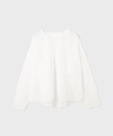 GRACE CONTINENTAL チュールレイヤードシャツ