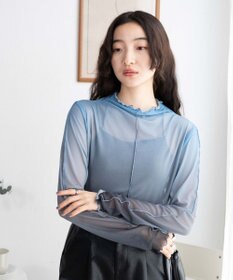 WEGO グラデーションシアーロンT