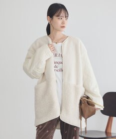 earth music&ecology ボアキルトミドルコート