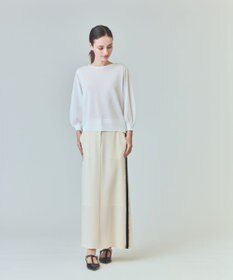 GRACE CONTINENTAL ラメシアーニットトップ