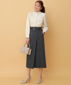 ANY SIS S フリルスタンド シャツ