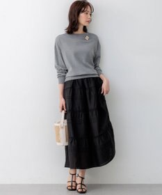 組曲 【WEB限定】コットンニット プルオーバー