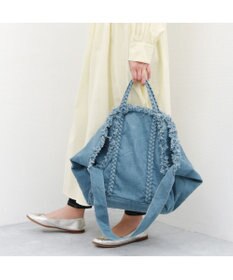 UNBILLION カシュカシュ cachecache / 2wayビッグデニムトート