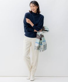 23区 カシミヤ チェック柄 ストール