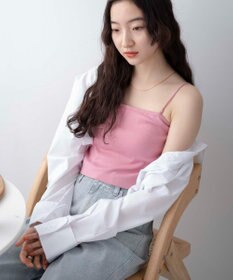 WEGO 【カップ付き】なちゅ盛れカップインショートキャミ