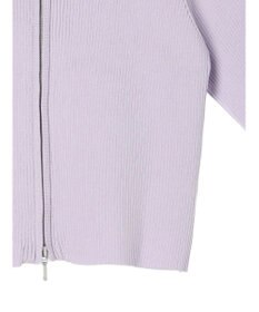 earth music&ecology 衿付きダブルＺＩＰカーディガン