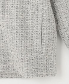 JOSEPH ABBOUD 【軽量/保温性】ウールミックスボアフリース ブルゾン