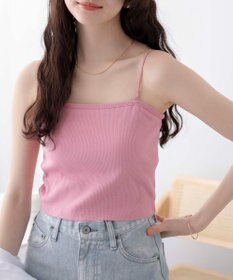 WEGO 【カップ付き】なちゅ盛れカップインショートキャミ