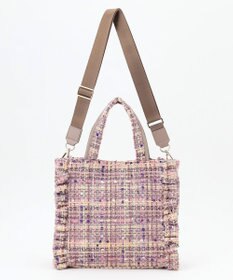 TOCCA 【美人百花掲載】【一部カラー撥水】TRIM WAVES MINITOTE ミニトートバッグ