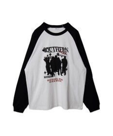 WEGO 【ユニセックス着用ITEM】ラグラングラフィックBIG　T（LS）