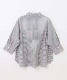 ANY 【洗濯機可能】ダブルポケット クロップドシャツ