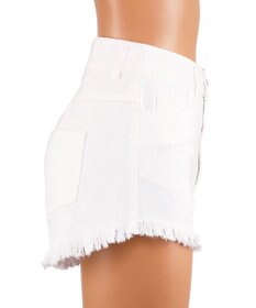 San-ai Resort（三愛水着楽園） ビーチデニム（ホワイト）　S・M・L【San-ai Resort（サンアイリゾート）】