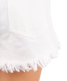 San-ai Resort（三愛水着楽園） ビーチデニム（ホワイト）　S・M・L【San-ai Resort（サンアイリゾート）】