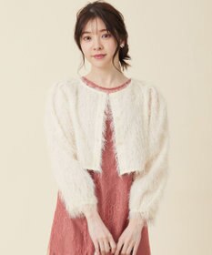 ANY SIS 【洗える】カットジャカード 羽織