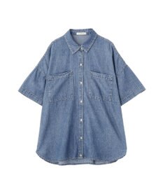 Green Parks 半袖シアーデニムシャツ