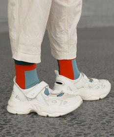 nitorito 【UNISEX】米沢オリジナル柄 block 靴下