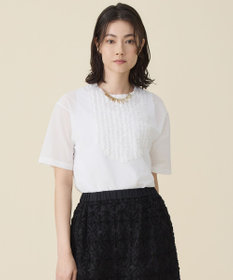 自由区 S シアーフリルジャージー カットソー