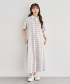 Green Parks ・ＳＵＧＡＲ　ＳＰＯＯＮ　ボーダーポロワンピース