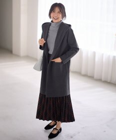 ANY 【洗濯機可】フーディーコーディガン