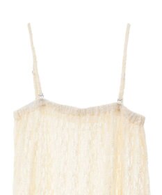 earth music&ecology ２ｗａｙレースレイヤードスカート