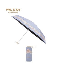 MOONBAT 【WEB限定/遮光率100%】晴雨兼用折りたたみ日傘 ポール&ジョー(PAUL & JOE ACCESSOIRES)クリザンテーム/バイカラー 雨の日OK 遮熱 簡単開閉 UV 晴雨兼用