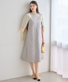 23区 【APPLAUDIR】フラワージャカード ドレス