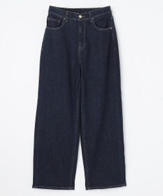 ANY L 【ウエストゴム】ストレートワイドデニム