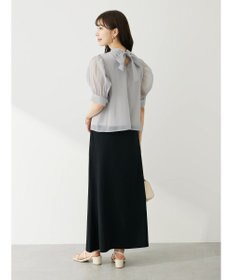 Green Parks ・ＥＬＥＮＣＡＲＥ　ＤＵＥ　バックリボンブラウス