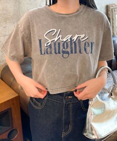 WEGO ヴィンテージウォッシュショートT