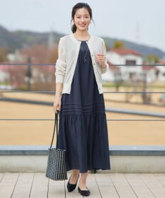 Tiaclasse 麻タッチカーディガン