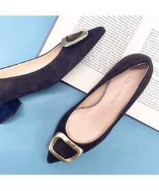 MODE ET JACOMO <MODE ET JACOMO>ポインテッドトゥバックルパンプス