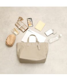 UNBILLION カシュカシュ cachecache / メッシュエンボスA4ショッパートート