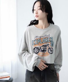 WEGO ヴィンテージライクショートスウェット