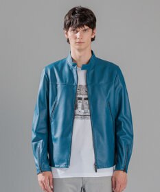 JOSEPH HOMME ライトラムナッパ レザー   シングルライダース