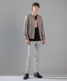 JOSEPH HOMME ライトラムナッパ レザー   シングルライダース