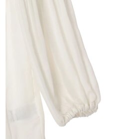 Green Parks マジョリカプリーツブラウス