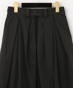 GRACE CONTINENTAL ブラックタフタオーバースカート