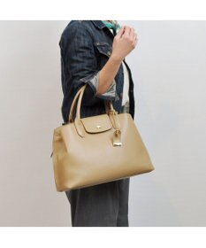 UNBILLION perche ゴートユーティリティヒネリかぶせA4トート