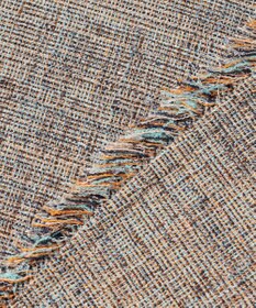 23区 【先行予約】リネンライクブッチャー フリンジノーカラージャケット