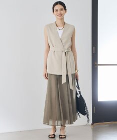 自由区 【カタログ掲載】リラックスバスケットノーカラー ジレ