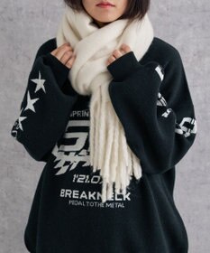 WEGO 【ユニセックス着用ITEM】ワイドフリンジストール