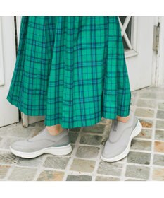 ing <ing>【レイン対応】ニットスリッポンスニーカー