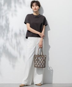 23区 【洗える】ハイエンド クルーネック Tシャツ