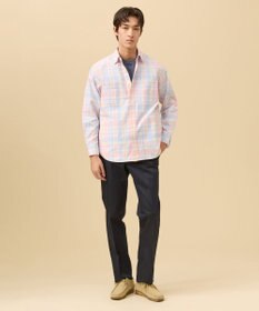 J.PRESS MEN オックスフォードマルチカラーチェック シャツブルゾン